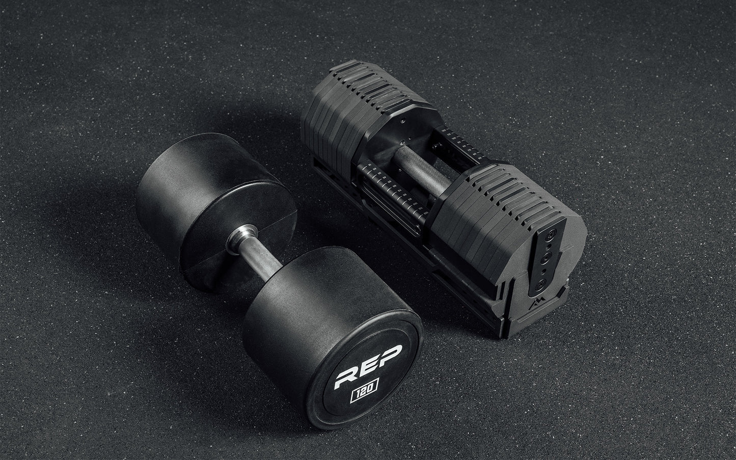 REP® x PÉPIN™ FAST Series™ Adjustable Dumbbell (lbs)
